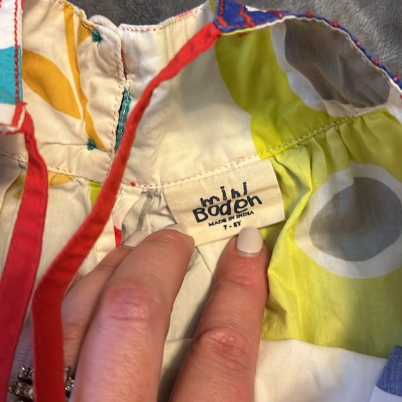 Mini boden girls dress size 7-8 - Picture 5 of 6